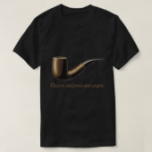 Ceci N'est Pas une Pipe - Dies ist kein Kunststück T-Shirt (Design vorne)