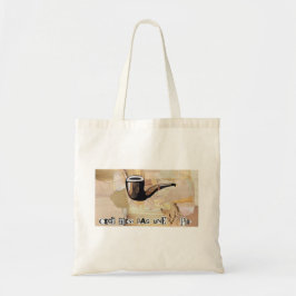 "Ceci n'est pas une pipe", inspirierte Tasche