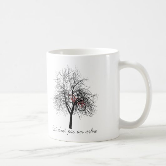 Ceci n'est Pas-UNO arbre Kaffeetasse (Rechts)