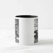 Cecil Aldin in seinem Studio Tasse (Zentrum)