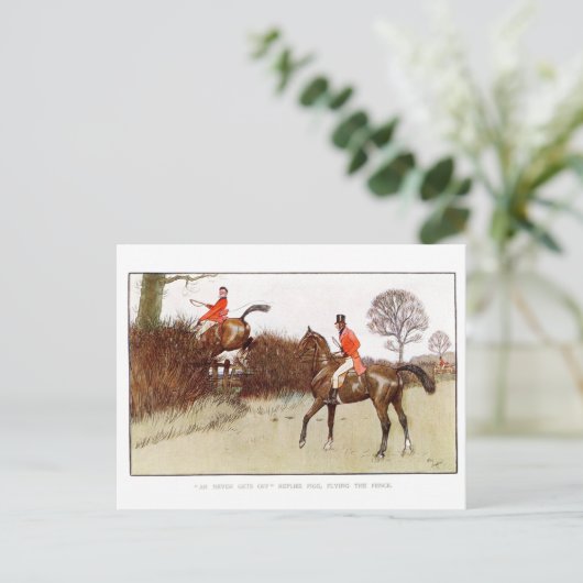 Cecil Aldin Postkarten (Stehend Vorderseite)