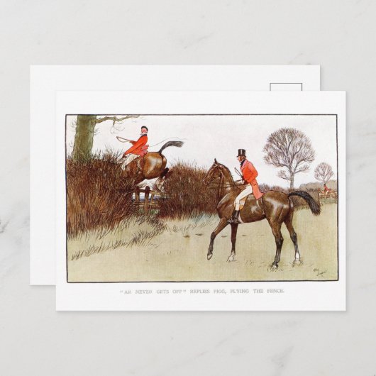 Cecil Aldin Postkarten (Vorne/Hinten)