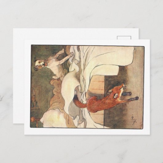 Cecil Aldin Postkarten (Vorne/Hinten)