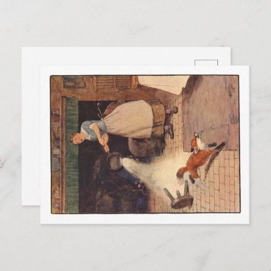 Cecil Aldin Postkarten (Vorne/Hinten)