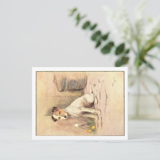 Cecil Aldin Postkarten (Stehend Vorderseite)