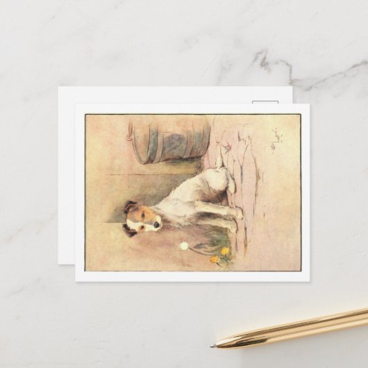 Cecil Aldin Postkarten (Vorderseite/Rückseite Beispiel)