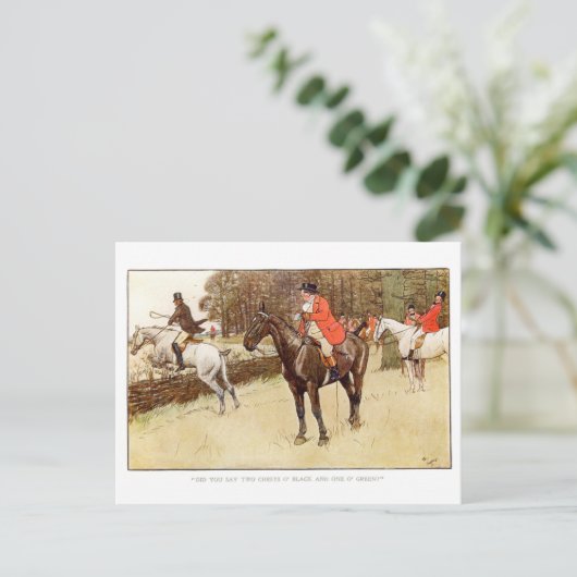 Cecil Aldin Postkarten (Stehend Vorderseite)