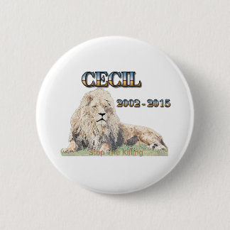 Cecil der Löwe Button