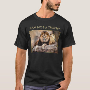 Cecil der Löwe Ich bin kein Trophäe T-Shirt