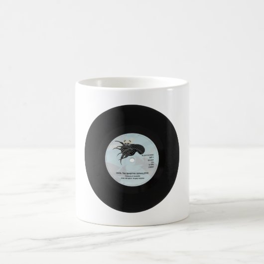 „Cecil der sensible Kopffüßer“ Kaffeetasse (Mittel)