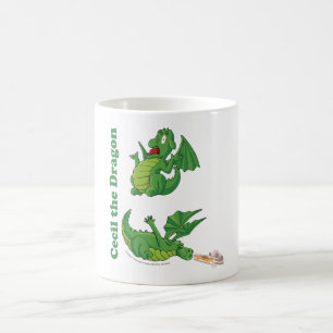 Cecil die Drache-Keramik-Tasse Kaffeetasse