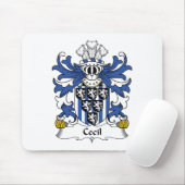 Cecil-Familienwappen Mousepad (Mit Mouse)