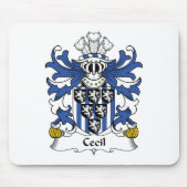 Cecil-Familienwappen Mousepad (Vorne)