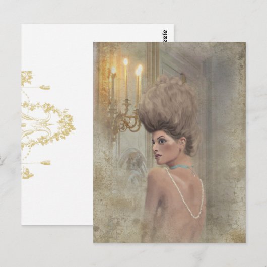 Cécile Postkarte (Vorne/Hinten)