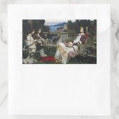 Cecilia (1895) rechteckiger aufkleber (Tasche)