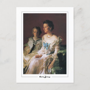 Cecilia Beaux #6 - Fine Art Postcard Postkarte