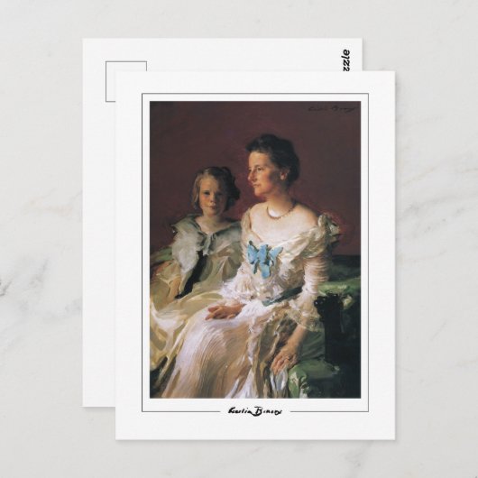 Cecilia Beaux #6 - Fine Art Postcard Postkarte (Vorne/Hinten)