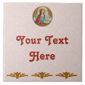 Cecilia (BK 003) Keramik Tile 2 Fliese (Vorderseite)