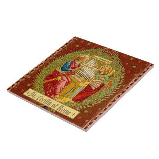 Cecilia von Rom (SNV 36) Fliese (Seite)