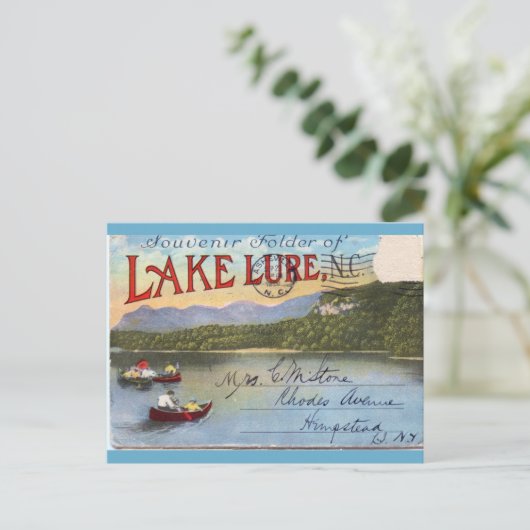 Cecil's Travels Postcard Lure Postkarte (Stehend Vorderseite)