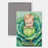 CECILY ~ In Cabbage Patch ~ Magnet (Vorderseite/Rückseite)
