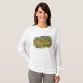 Cecret Lake mit Regenbogen über das Schloss von De T-Shirt (Vorne ganz)