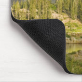 Cecret Lake mit Regenbogen über dem Devil's Castle Mousepad (Ecke)