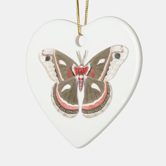 Cecropia Moth Ornament (Links)