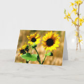 CEDA - SONNENBLUME - LEERE KARTE (Gelbe Blume)