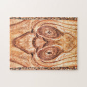 Cedar Abstrakte Holzkunst Puzzle (Horizontal)