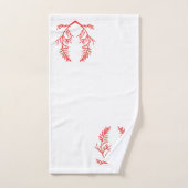 Cedar Blätter auf einem Bad Handtuch Set (Handtuch)