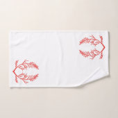 Cedar Blätter auf einem Bad Handtuch Set (Handtuch)