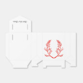 Cedar-Blätter auf einem Gefälligkeitskasten Geschenkschachtel (Ungefaltet)