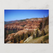 Cedar Breaks National Monument, Utah Postkarte (Vorderseite)