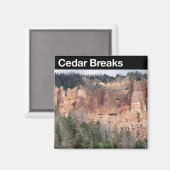 Cedar Breaks NM Magnet (Vorderseite/Rückseite)