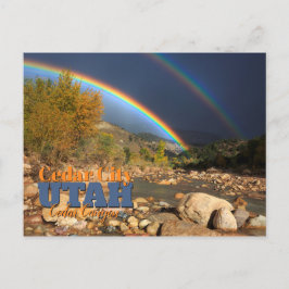 Cedar City Utah Postkarte