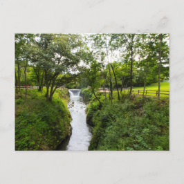 Cedar Cliff Falls, Cedarville, Ohio Postkarte