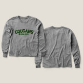 Cedar Creek Cougars (Design Vorder- & Rückseite)
