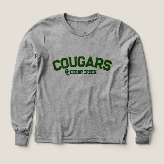 Cedar Creek Cougars (Design Vorderseite)