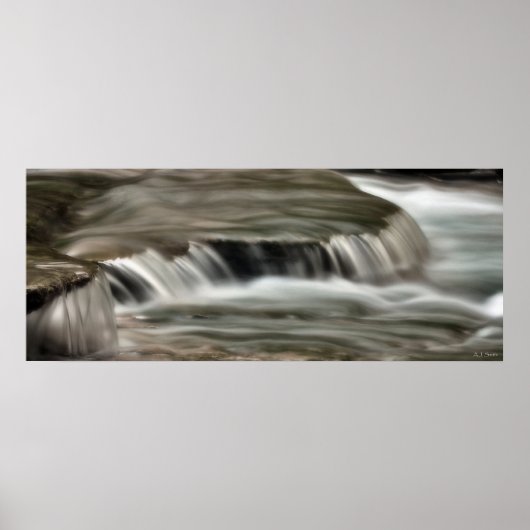 Cedar Creek Wasserfall Poster (Vorne)