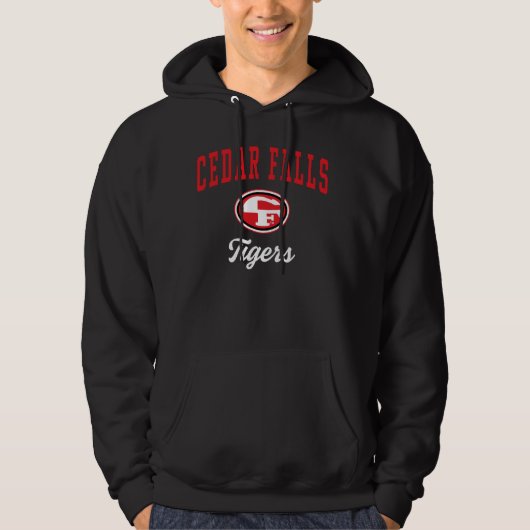 Cedar Falls High School Tigers T - Shirt C3 (Vorderseite)