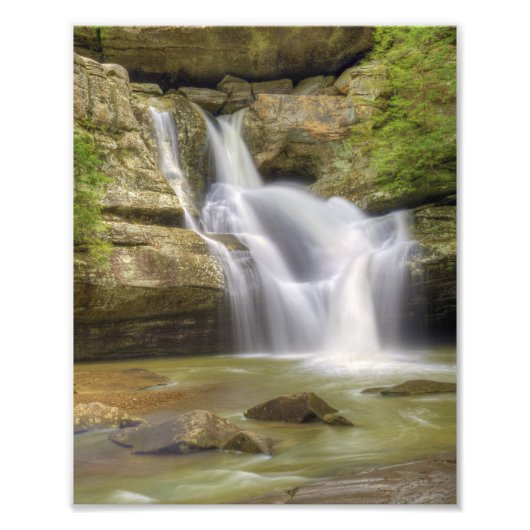 Cedar Falls, Hocking Hills Ohio Fotodruck (Vorne)