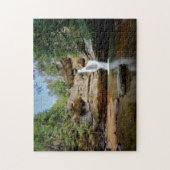 Cedar Falls, Hocking Hills Ohio Puzzle (Vertikal)