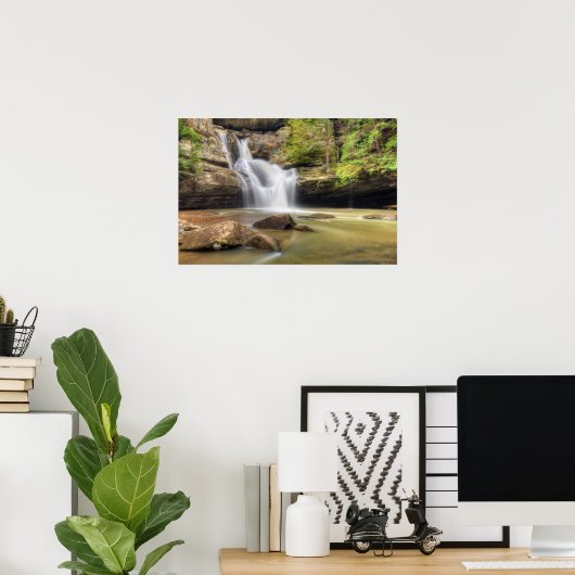 Cedar Falls Ohio Print Poster (Heimbüro)