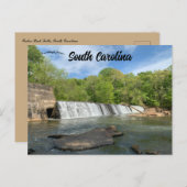 Cedar Falls Park South Carolina Postkarte (Vorne/Hinten)