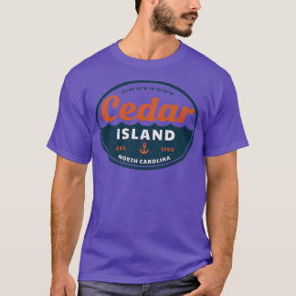 Cedar Island, NC Sommerurlaub  T-Shirt