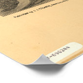 Cedar Key Florida 1884 Panoramakarte Poster (Ecke)