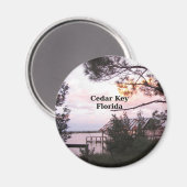 Cedar Key Florida Magnet (Vorderseite/Rückseite)