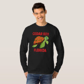 Cedar Key Florida Sea Turtle T-Shirt (Vorne ganz)