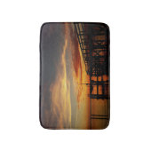 Cedar Key Sunset Bath Rug Badematte (Vorderseite Vertikal)